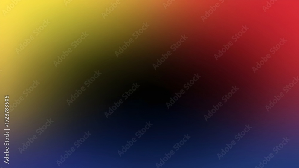 Obraz premium A dark, blurry multi-colored gradient background.