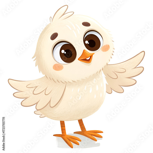 baby chick cartoon character