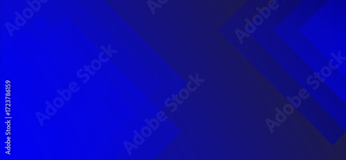 Contemporary blue geometric background showcases sharp triangular shapes and subtle color gradients, creating a modern and visually striking abstract composition with angular design