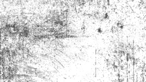Wallpaper Mural Abstract halftone distress grunge vector background Torontodigital.ca