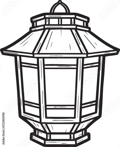 Traditional Japanese Culture, Hinamatsuri. Bonbori, Lantern.