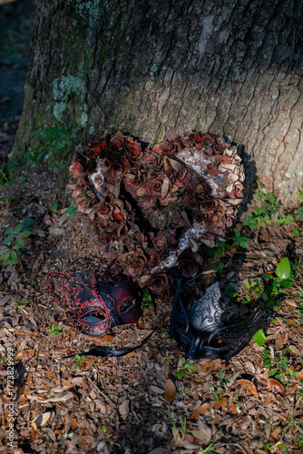 heart shaped tree trunk
