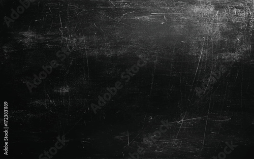 Chalk rubbed out on blackboard background