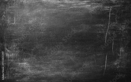 Chalk rubbed out on blackboard. Vector design.