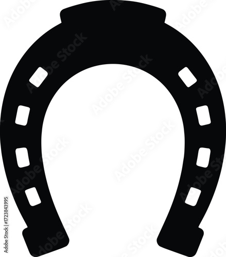 Horseshoe Vector EPS File | High Quality Editable Design, Digital Clipart, Scalable Graphic Illustration, Print Ready Artwork, Creative Template Download