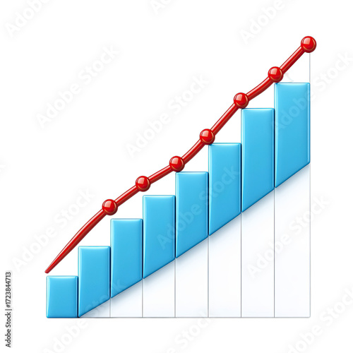 Growth Chart,  Progress, Success, and Development