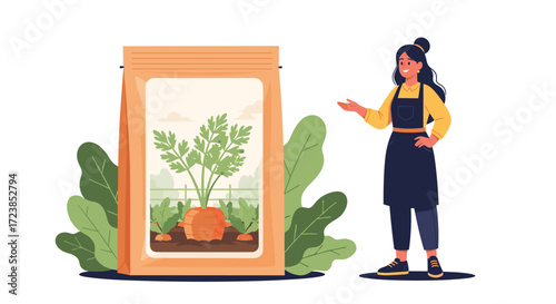 Learn how to grow your own healthy vegetables from seeds.