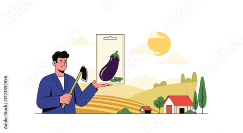 Grow your own delicious eggplants from seed this gardening season.