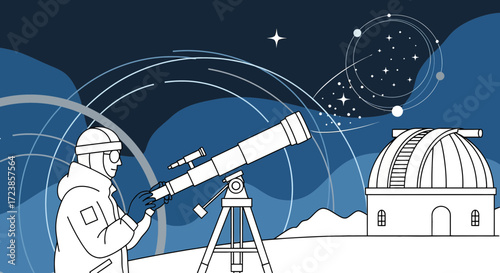 Exploring the Cosmos: An Astronomer's Journey through Space and Time with a Telescope