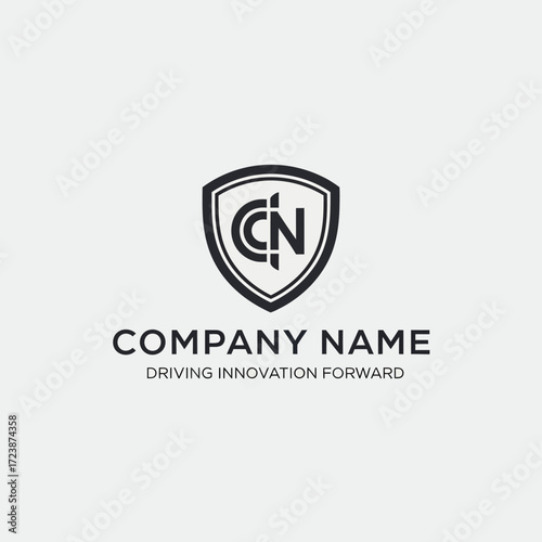 CN logo in shield shape with company name and slogan.