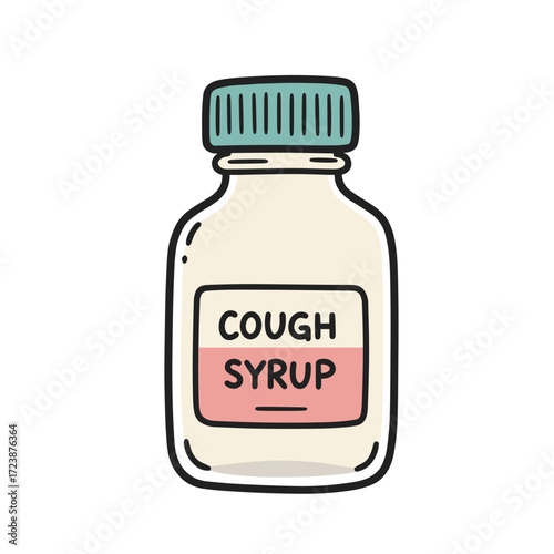 cough syrup bottle