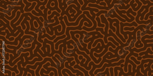 Vintage brown and gold leopard skin pattern, a seamless texture illustration for a decorative wall backdrop. vector, paper, ornament, color, decoration, backgrounds, coral