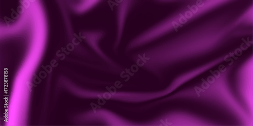 A silky, purple and pink satin backdrop with a smooth, luxurious texture and soft waves
