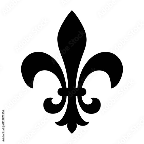 Explore the elegance of fleur de lis vector art a symbol of french heritage and royalty design element