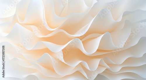 Wallpaper Mural Delicate organic texture with soft pastel hues and flowing lines Torontodigital.ca