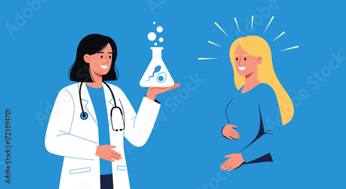 Assisted reproductive technology empowers expectant mothers on their journey to parenthood with expert medical guidance.