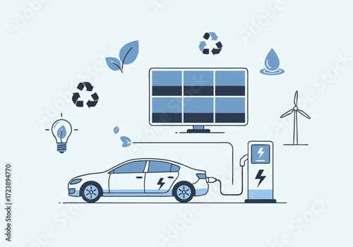 Advancing Green Technology for Sustainable Energy Electric Vehicle Charging Solutions and Eco-Friendly Power Systems