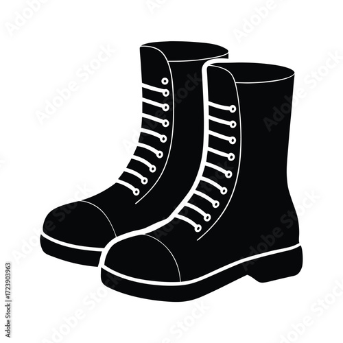 Zoo Keeper element isolated boots cover on white background