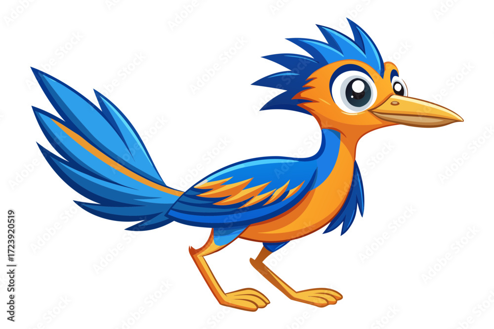 Naklejka premium blue and yellow macaw