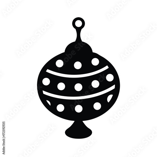 Zoo Keeper element isolated enrichment toy on white background