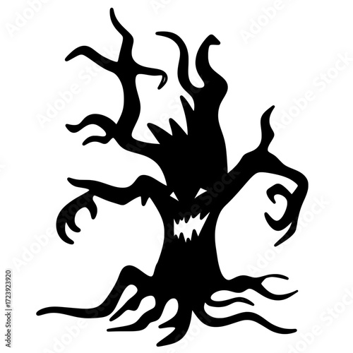 Creepy Halloween Tree