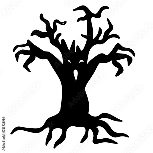 Creepy Halloween Tree