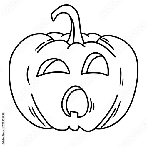 Halloween Pumpkins Illustration