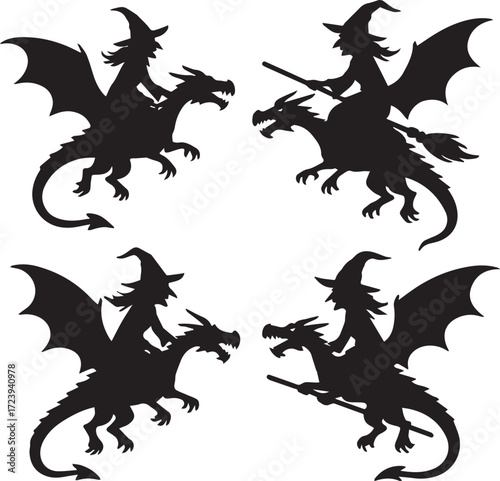 Halloween Silhouettes Icons