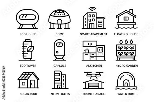 Modern living spaces: innovative architectural concepts and sustainable design