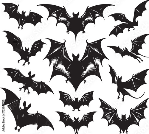 Halloween Silhouettes Icons