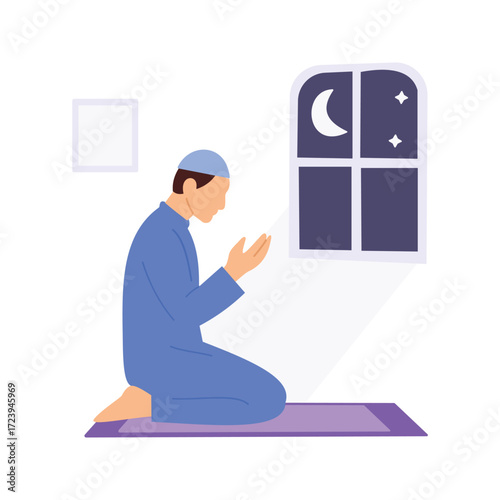 Performing Prayers, Offering salah daily with devotion