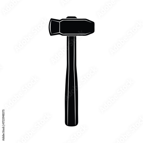Zoo Keeper element isolated hammer on white background