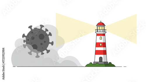 Advanced Pandemic Virus Detection with Lighthouse Beacon: Comprehensive Awareness, Health Protection, and Crisis Management Guide