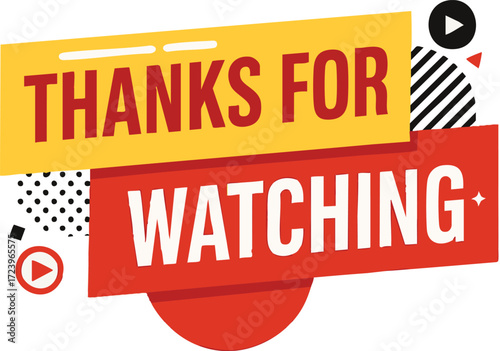 Thanks for Watching Video End Screen.