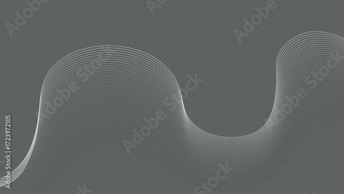 Abstract wavy lines. wave design abstract, background, texture, smooth, wavy. Abstract grey smooth element swoosh speed wave modern.  Abstract desing. Vector illustration. Vector design with lines.