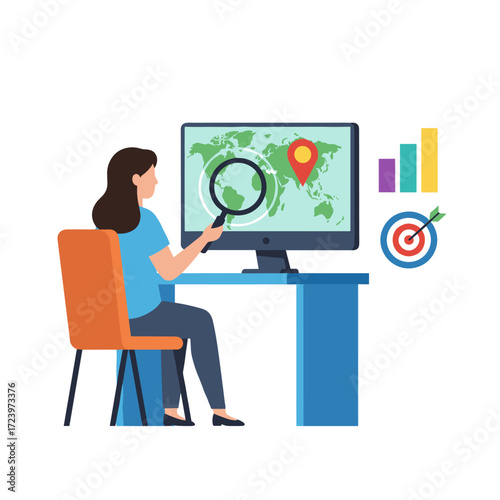 A local SEO specialist enhances a company's online visibility in local search results