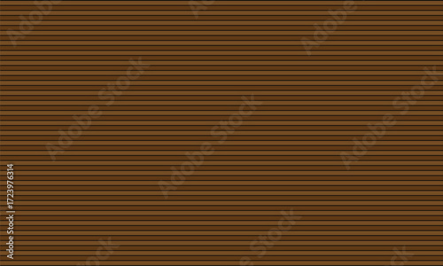 Horizontal brown wood plank texture with thin black lines background