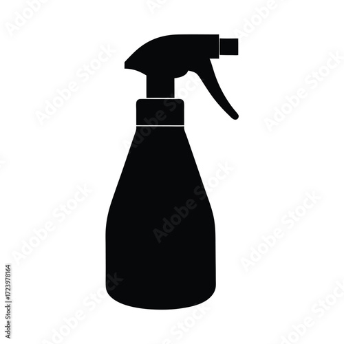 Zoo Keeper element isolated spray bottle on white background