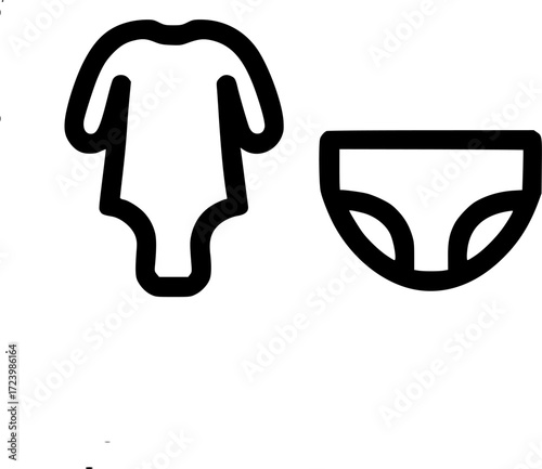 display diaper changing facilities sign, symbol, vector, art