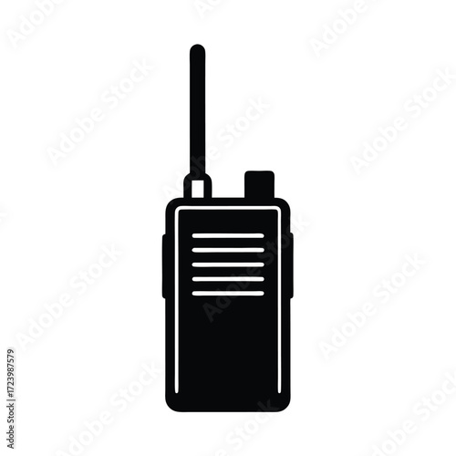 Zoo Keeper element isolated walkie charger on white background
