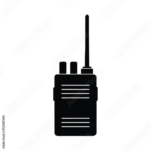 Zoo Keeper element isolated walkie charger on white background