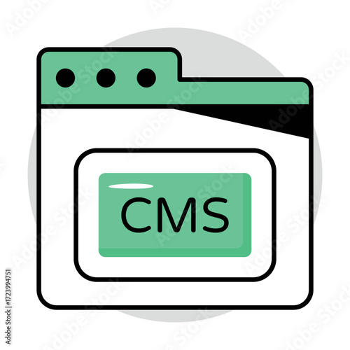 Web Development Colored Outline Icons