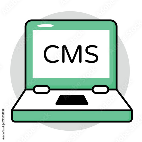 Web Development Colored Outline Icons