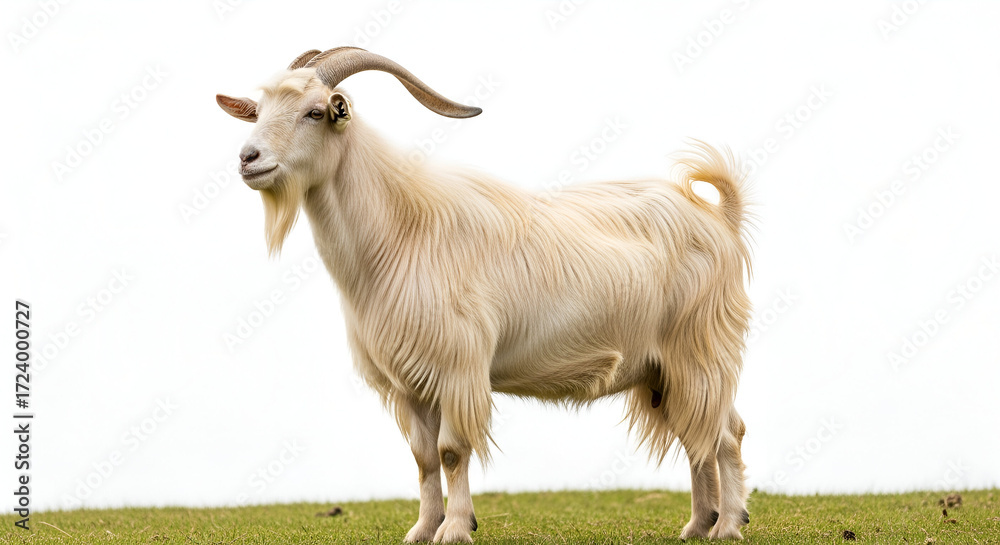 Fototapeta premium goat on the meadow