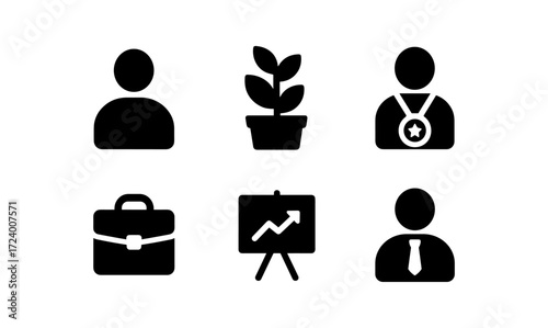 Essential career development symbols for success and growth in professional life