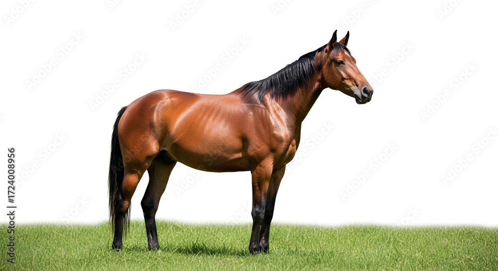 Obraz premium horse on the meadow