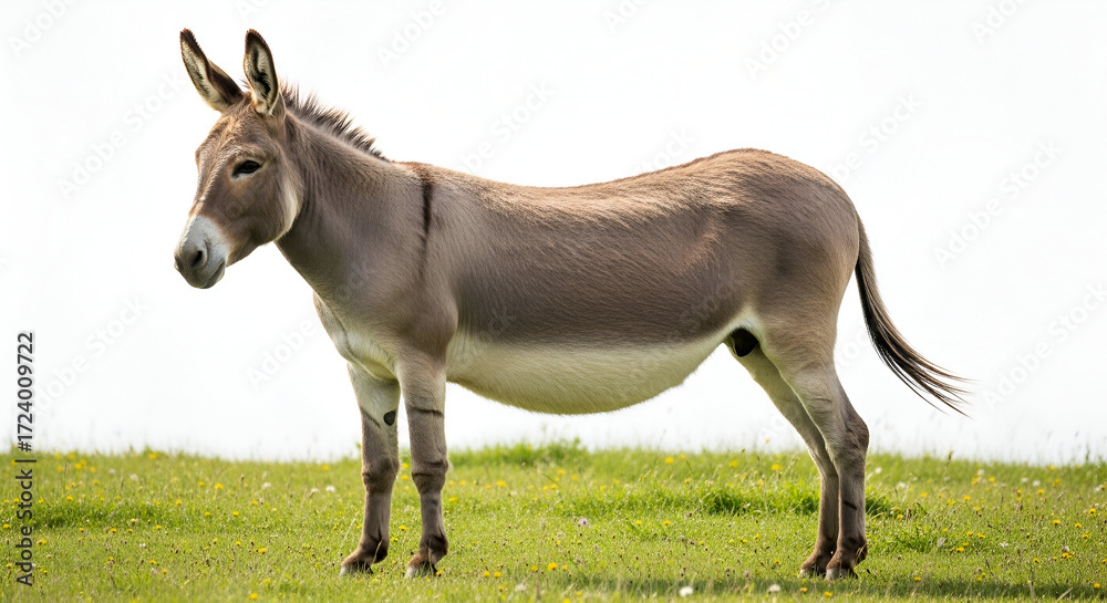 Obraz premium horse isolated on white background