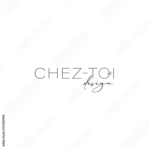 Aesthetic Real estate and interior design logo