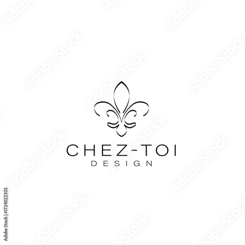 Aesthetic Real estate and interior design logo