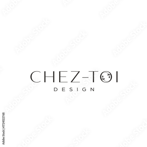 Aesthetic Real estate and interior design logo